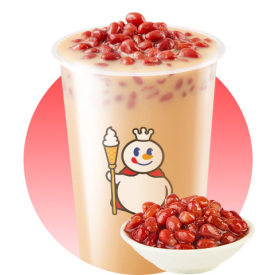 红豆奶茶