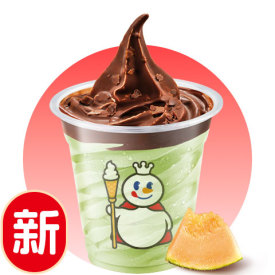 蜜瓜脆皮小聖代